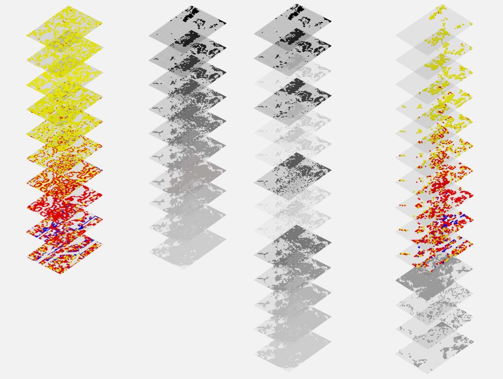 Computational Urban Synthesis - Cellular Automata - Haridis - 2012