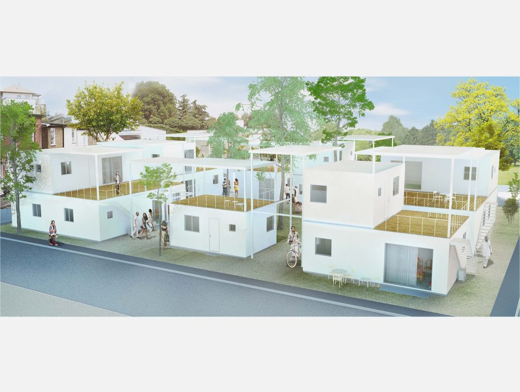 Heimat in der Fremde Refugee Housing Project by Alexandros Haridis