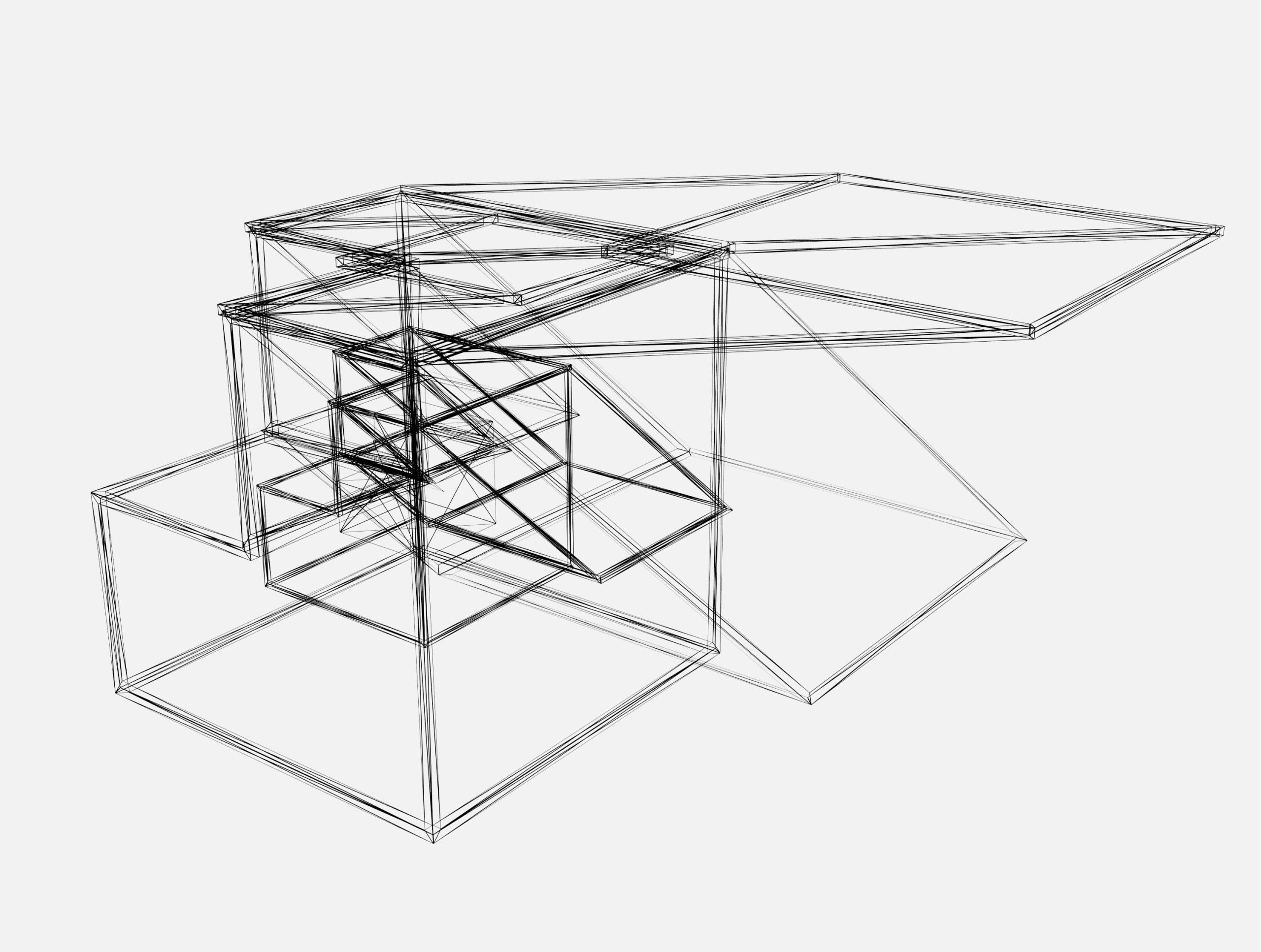 Decomposition of House El Even Odd - Eisenman -